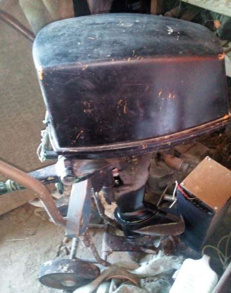 Лодочный мотор ветерок 8