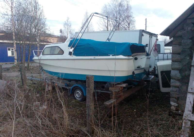 Катер Shetland 536 + прицеп