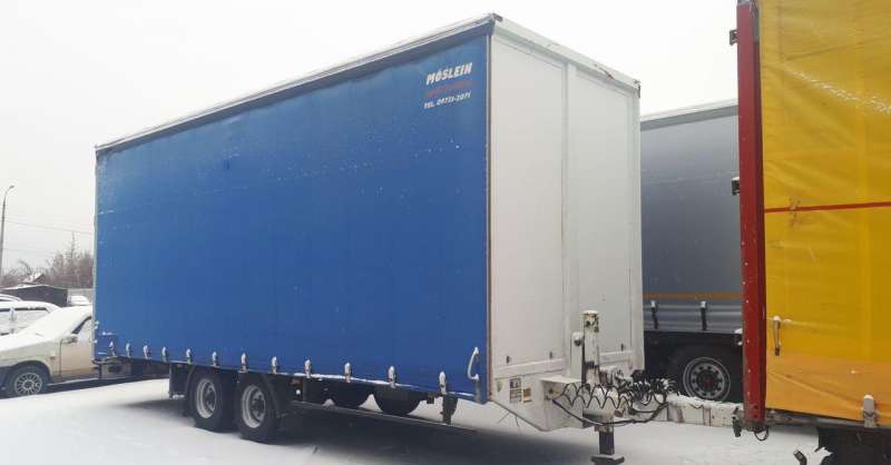 Прицеп тандем полная штора г.п.7т верхний зацеп