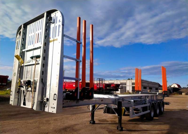 Полуприцеп лесовоз (сортиментовоз) Zaslaw D651A, 2022