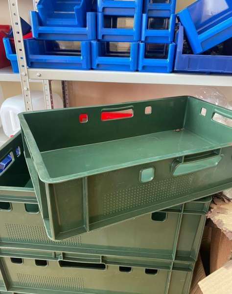 Ящики пластиковые 600х400х120 Универсальные Мясные