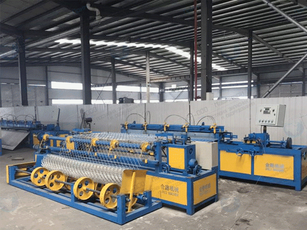 Станок для производства металлической сетки рабицы JLGH