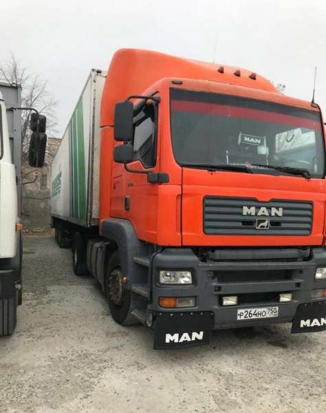 MAN TGA 360 2001 г. сцепка, рефрижератор