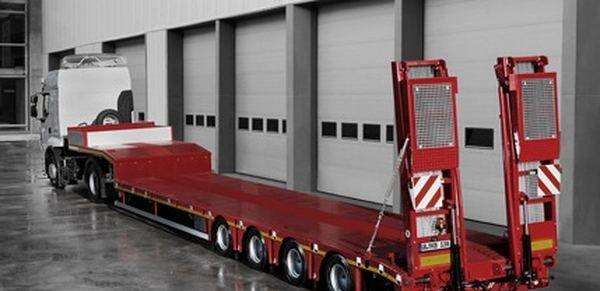 Полуприцеп трал (тяжеловоз) Kassbohrer LB4, 2021