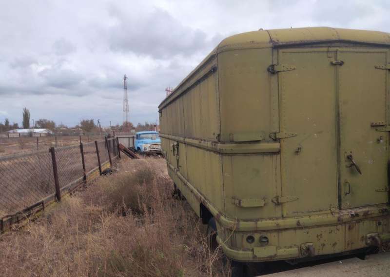 Полуприцеп цельнометаллический фургон ОДАЗ 794, 1980