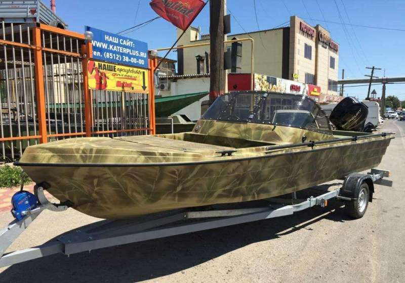 Лодка пластиковая Vega XL 60 верфь RiverBoat