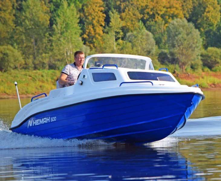 Новый комбинированный катер Неман 500 в наличии