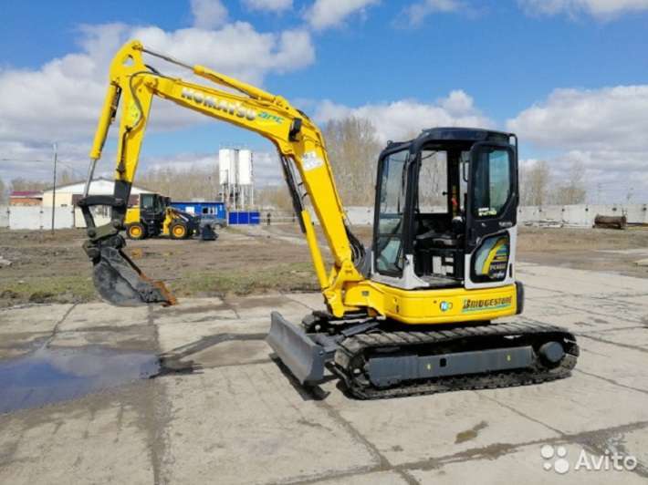 Мини экскаватор komatsu, pc40mr-2, 2015 г