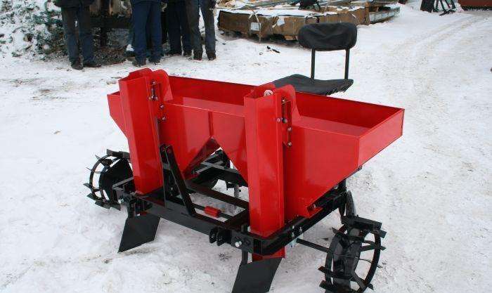 Картофелесажалка 2х рядная