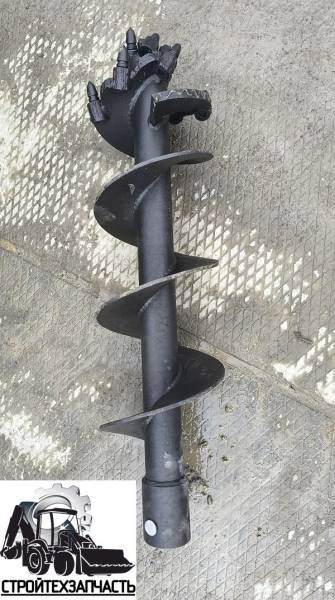 Шнекобур диаметром 150, 200, 250 мм для гидробура Delta