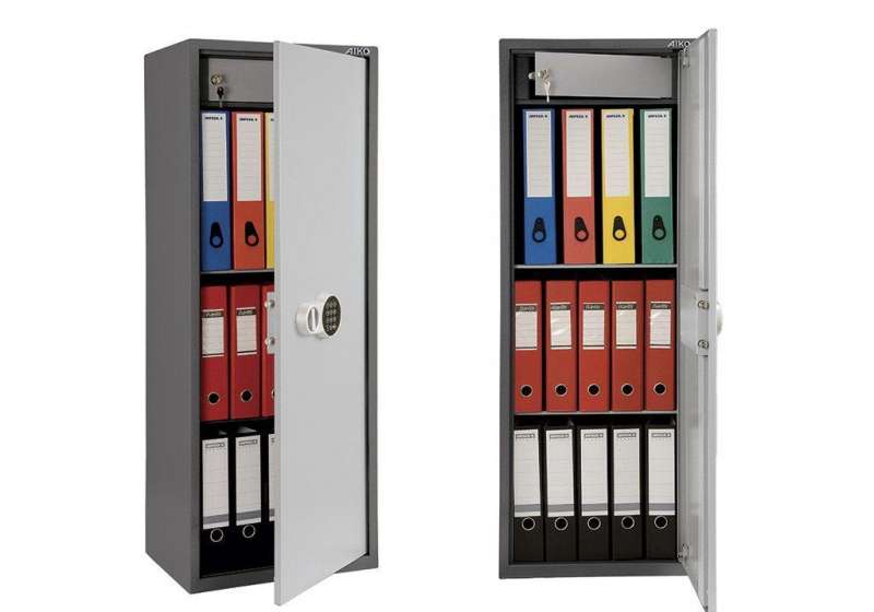 Шкаф бухгалтерский Aiko SL-125T EL с эл. замком