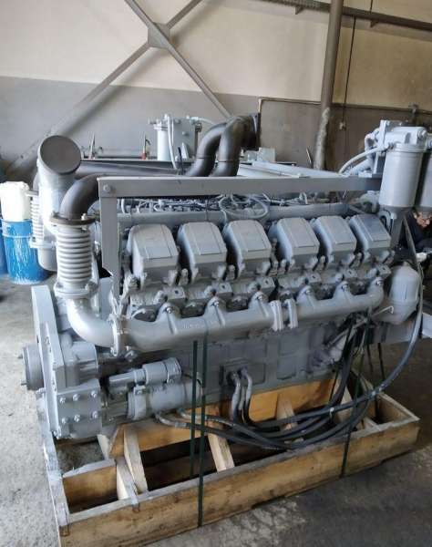 Двигатель  240М2 на Коматцу №009