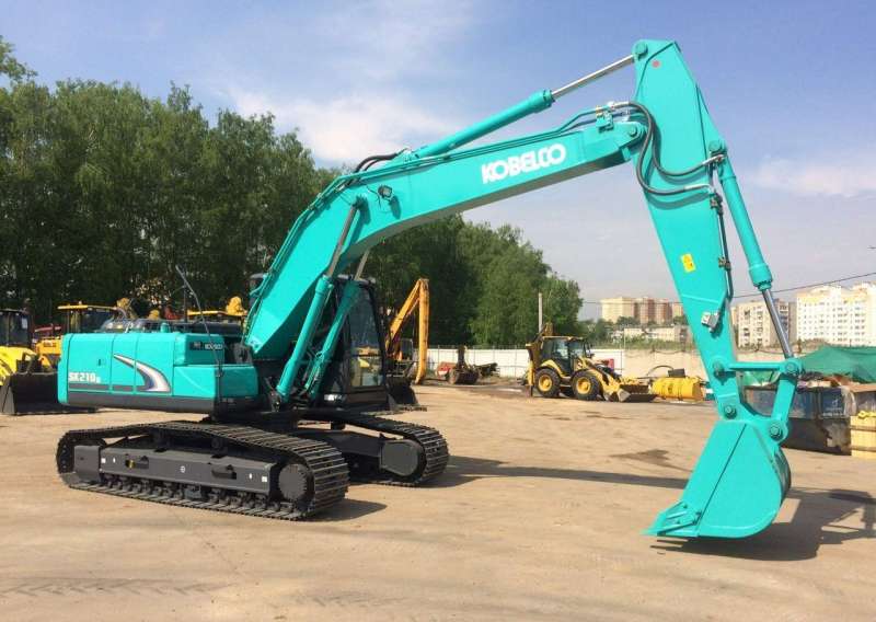 Гусеничный экскаватор Kobelco SK210LC-10, 2021