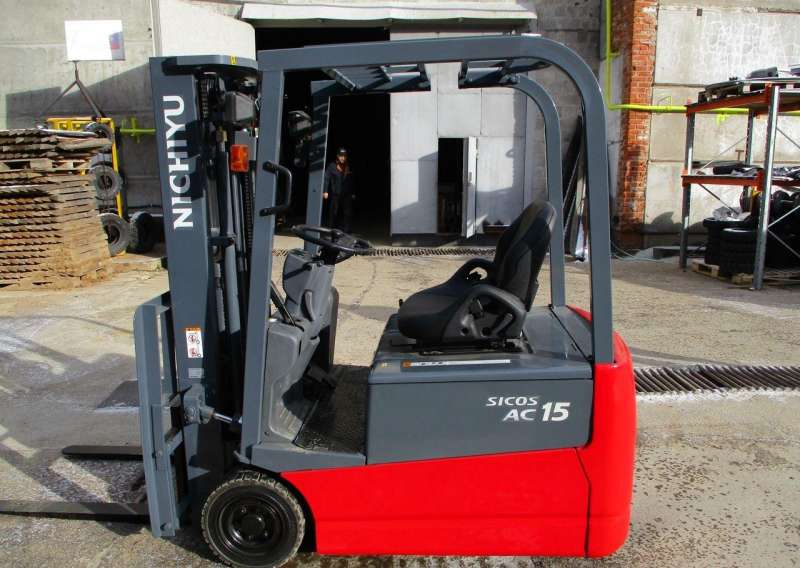 Вилочный электропогрузчик бу Nichiyu FBT15P-75