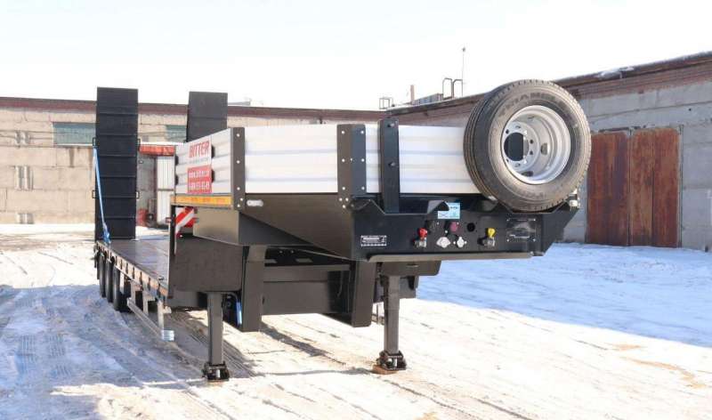 Полуприцеп трал (тяжеловоз) Saab 9891, 2021