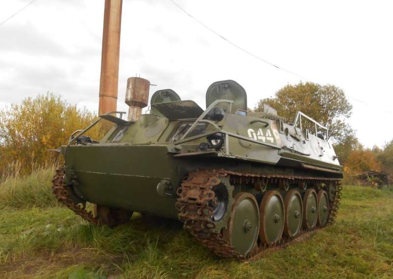 Гусеничный вездеход Гтму-М газ-73 Д-245