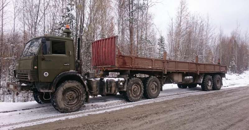 Продам или поменяю тягач Камаз 4310 вездеход