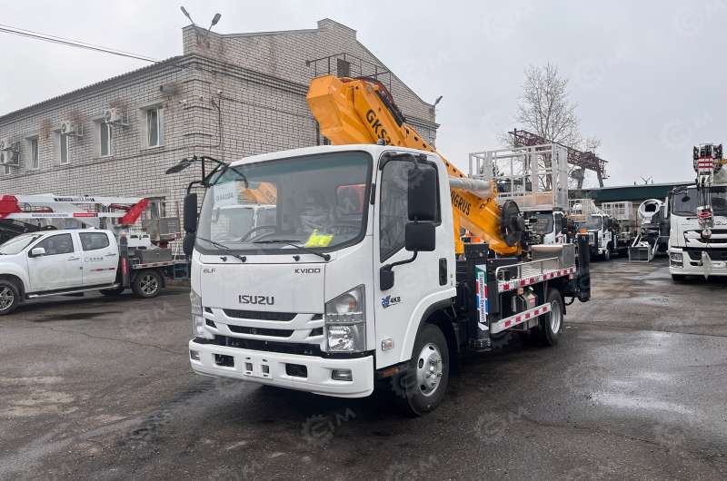 Автовышка Isuzu GKS30.5 на шасси 4Х2 дв 94kw