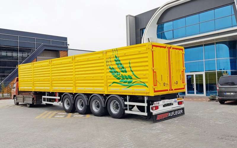 Зерновоз Auflieger 60м3 С ручной системой затворов