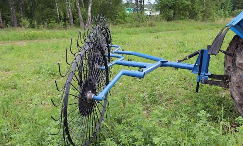 Грабли ворошилки гвк Лидер 4ех и 5ти кол. навесные
