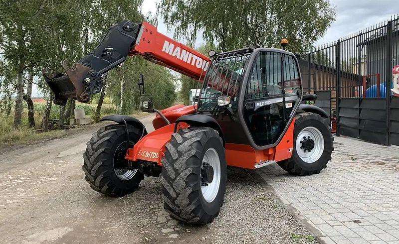 Телескопический погрузчик Manitou MLT 742 Turbo, 2008