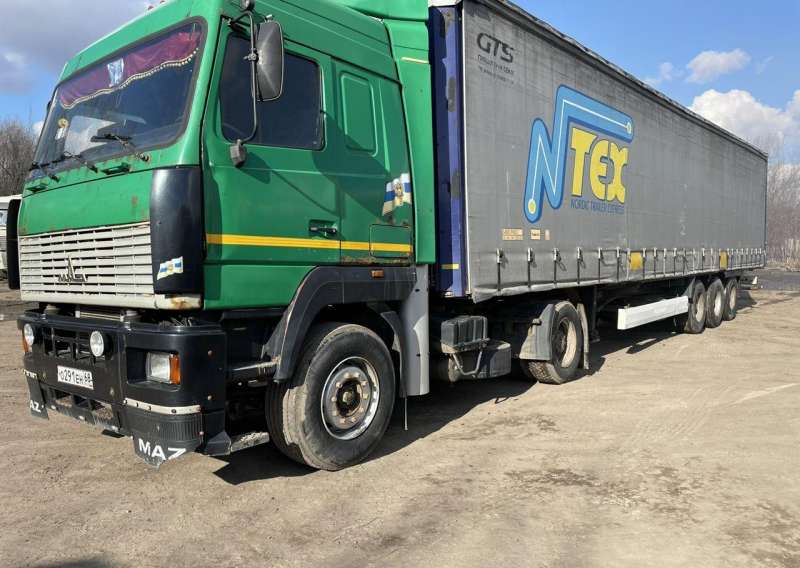 Маз 5440, прицеп krone