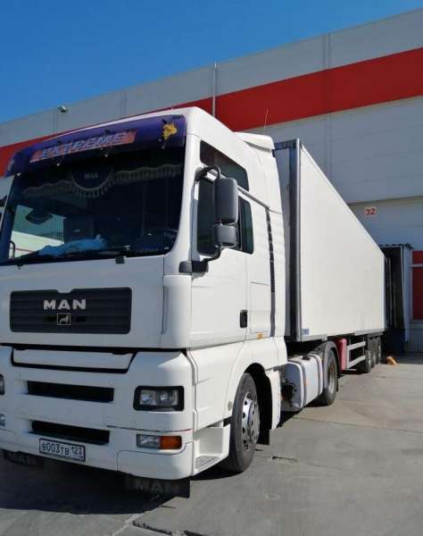 Ман TGA 2008 сцепка