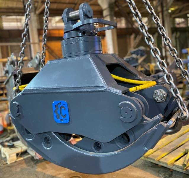 Грейфер перегружатель для леса 0,6 м2