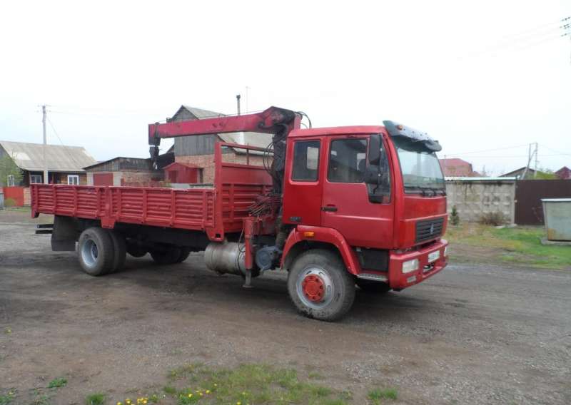 Грузовик howo с манипулятором 2008г