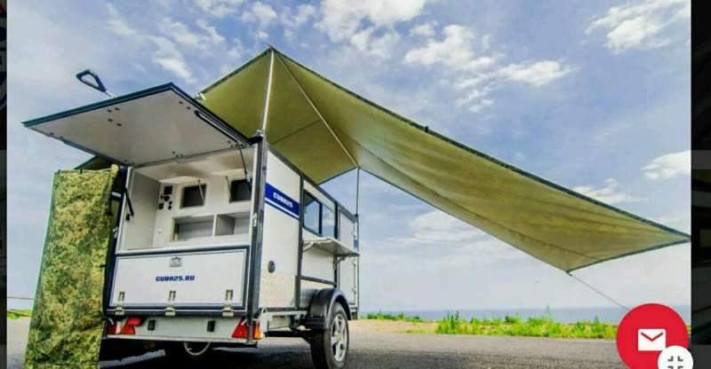Дом на колёсах-прицеп. cuba25