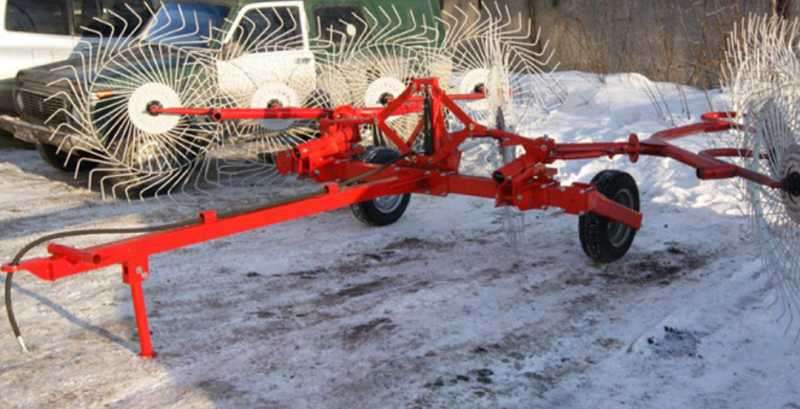 Грабли колесно-пальцевые