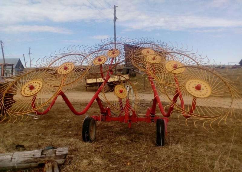 Грабли колесно-пальцевые RCS 8-10-12