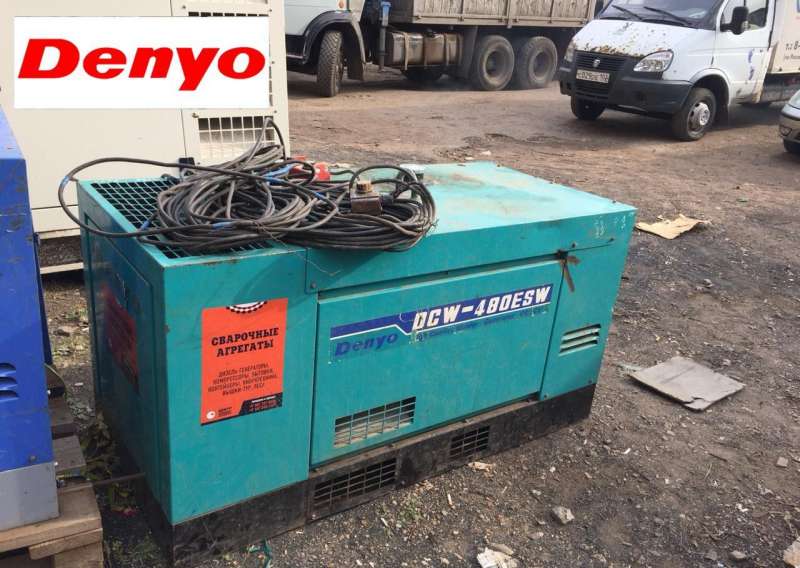 Сварочный генератор (пост) Denyo DSW-480 - аренда