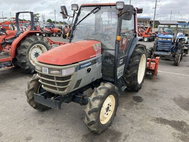 Минитрактор сх Yanmar AF-30 4х4 кабина фреза 1907 мч