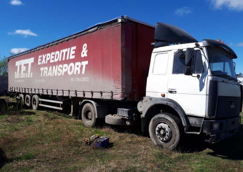 Продам маз 543203-220, 2005г Сцепка