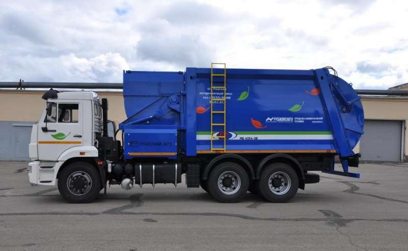 Мусоровоз мк-4554-08 на шасси камаз-65115-3081-50