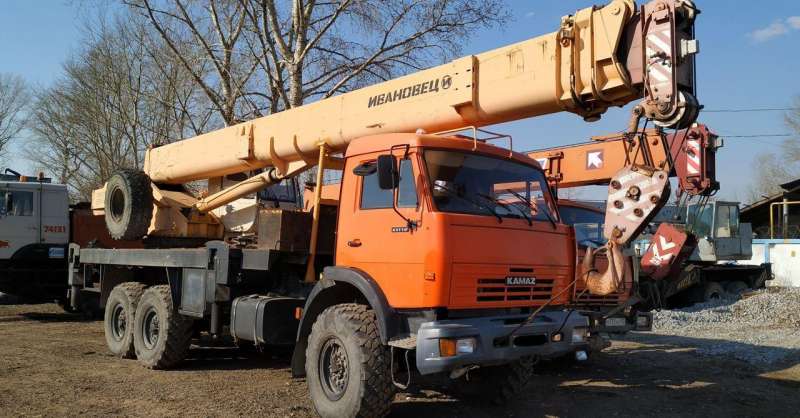 Аренда, услуги автокрана - 25 тонн, 32 тонны в Уфе – Цена, Технические ...