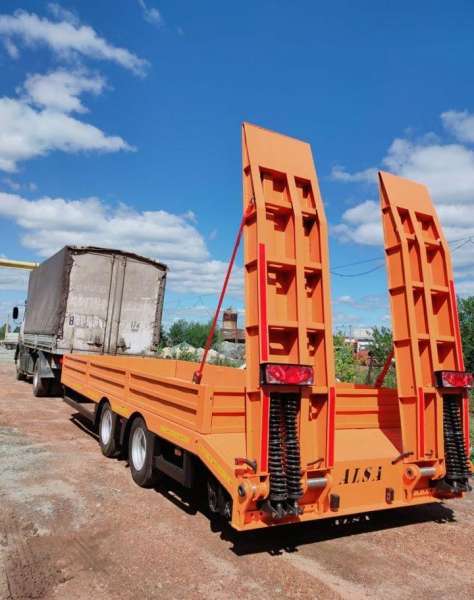 Прицеп трал (тяжеловоз) АЛСА 8817, 2022