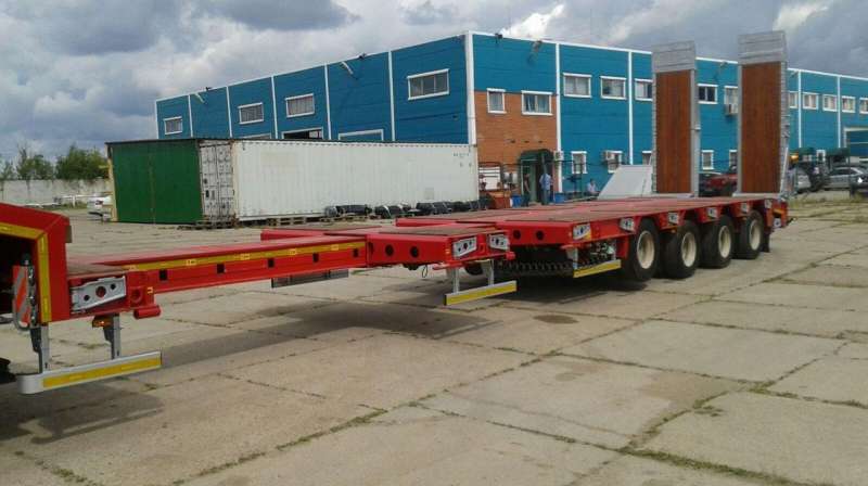 Полуприцеп трал (тяжеловоз) WIELTON NJ 4, 2021