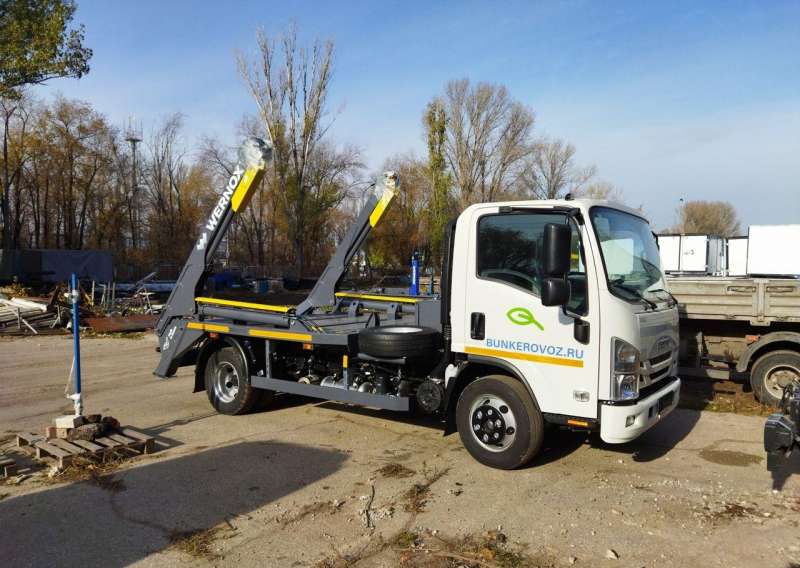 Бункеровоз wernox 67065А-53 на шасси isuzu NQR 90L