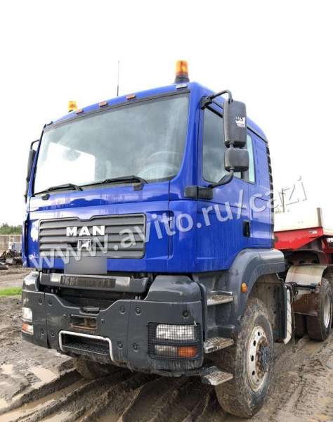 Сцепка тягач MAN TGA 33.410 / трал тсп 94163