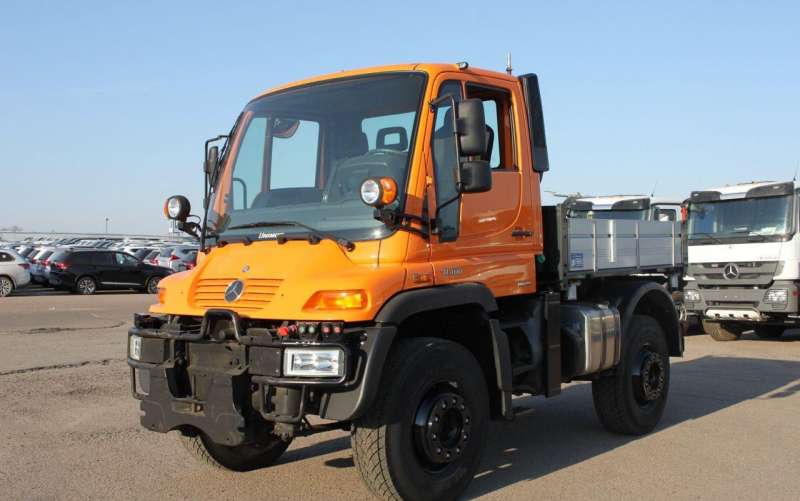 Mercedes Unimog U400. Новый. Доработаем локомобиль