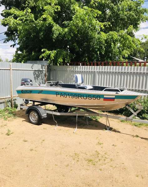 Алюминиевая лодка NewStyle-430 + Yamaha 30