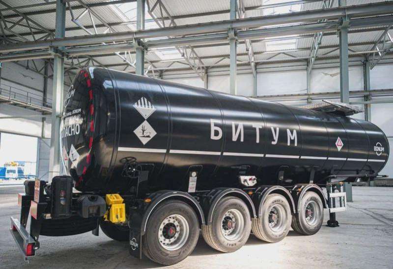 Полуприцеп битумовоз Bonum 31 куб.м, 2022