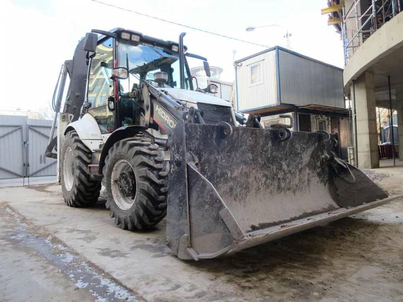 Экскаватор-погрузчик hidromek 102, 2022 г, гарантия