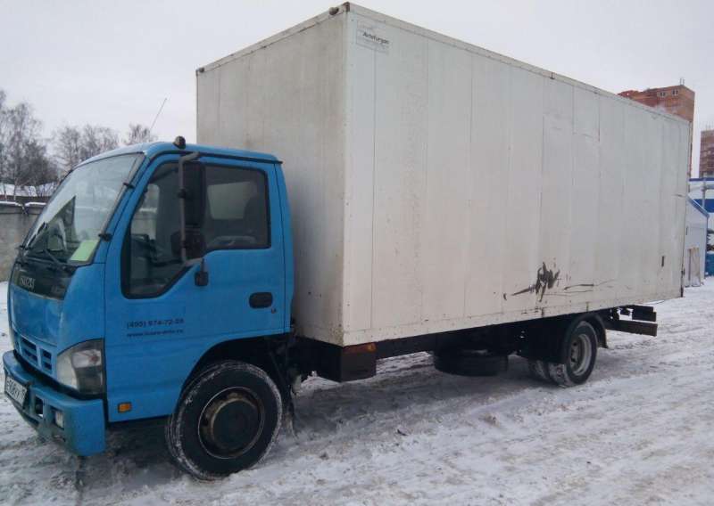 Промтоварный фургон isuzu-аф4756LA