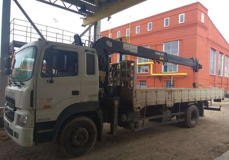 Манипулятор Hyundai HD170 с кму Hiab 160T