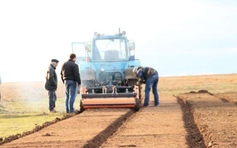 Грядообразователь osbf-1500 2х роторный