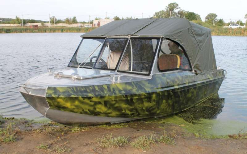 Алюминиевая Лодка Ерш 45