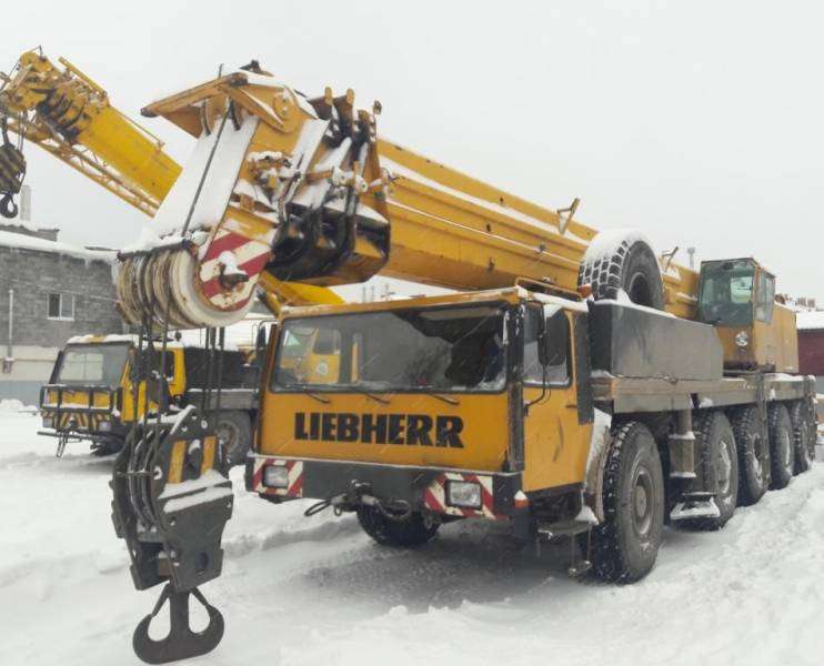 Автокран либхерр liebherr ltm 1120, 120 тн